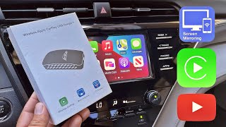 MMB Wireless CarPlay Dongle Plus  Plays YouTube on Any Car with Factory Carplay [upl. by Motch]