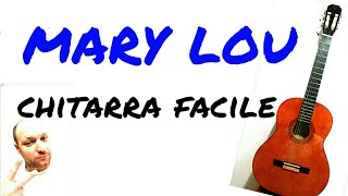 Mary lou  mannarino  tutorial  chitarra facile [upl. by Enelez]