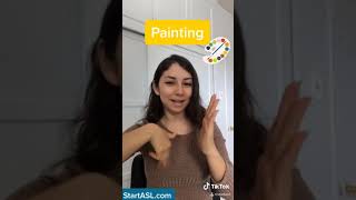 Hobbies in American Sign Language ASL [upl. by Rabush]