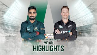 Bangladesh vs New Zealand Highlights  2nd ODI  New Zealand tour of Bangladesh 2023 [upl. by Aleusnoc]