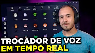 O Melhor MODIFICADOR de VOZ para PC 2024  PARA JOGOS YOUTUBERS E STREAMERS   TROCADOR DE VOZ [upl. by Abdu]