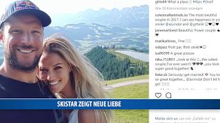 Skistar Aksel Lund zeigt neue Liebe [upl. by Marci]