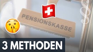 🇨🇭 Pensionskasse auszahlen in der Schweiz [upl. by Colin]