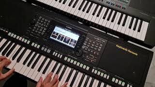 Yamaha PSRS775  Saxophone Dance Impro  What do you think in comparison with Korg dance styles [upl. by Barclay805]