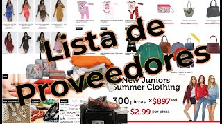 Los mejores mayoristas y proveedores de ropa en EUA [upl. by Cummine]