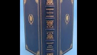 The Annals of Tacitus  A Franklin Library Review [upl. by Iznik195]