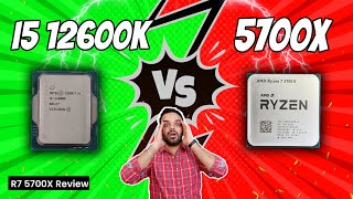 AMD Ryzen 7 5700X Surprised Us R7 5700X Vs Intel i5 12600K Vs R7 5800X  CPU Review amp Benchmarks [upl. by Gilbert]