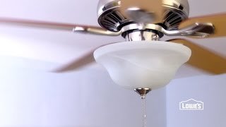 How to Replace a Ceiling Fan [upl. by Vidda938]