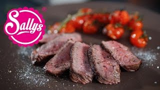 Das perfekte Steak Rinderhüftsteaks  günstige Steaks  Rinderhüfte richtig zerlegen  Sallys Welt [upl. by Yerrot]