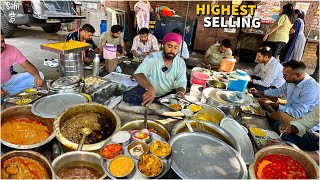 BEST 60 Mr Speedy Singh ki 4x4 Shahi Thali  Punjabi Street Food India [upl. by Riha]