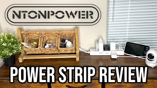 Flat Extension Power Cord Review  NTONPOWER [upl. by Atenaz]