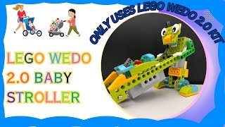 Lego Wedo 20 Baby Stroller building instructions [upl. by Airbmac]