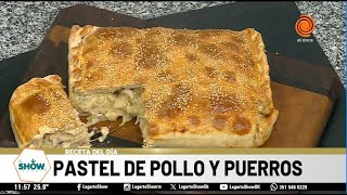 Pastel de pollo y puerros recetas de Dante Enriquez [upl. by Stier]