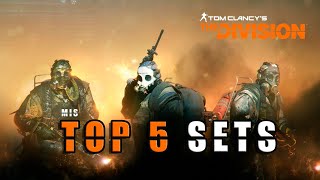 Mi Top 5 sets en Tom Clancy´s The Division 1 para PVE en 2024 [upl. by Melloney]