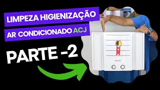 Como Fazer a Limpeza do Ar Condicionado de Janela ACJ  Parte 2 [upl. by Xino122]