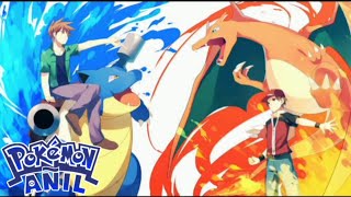 Pokémon Añil  Kanto Champion Rival Blue Theme [upl. by Ilrahc]