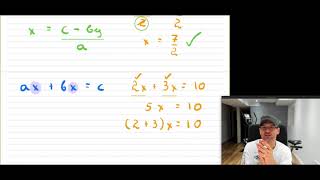 Rearranging Isolating Formulas [upl. by Omsoc]