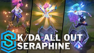 KDA ALL OUT Seraphine Skin Spotlight  League of Legends [upl. by Margit216]