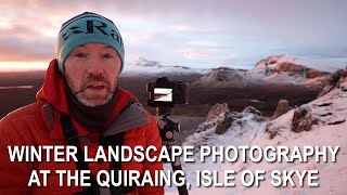 Winter landscape photography at the Quiraing Isle of Skye [upl. by Adnawot]