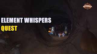 Element Whispers Quest WoW [upl. by Elston]