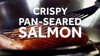 The Food Lab How to Make PanFried Salmon Fillets With Crispy Skin [upl. by Ruford]