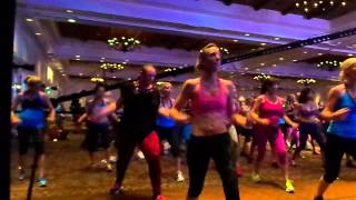 Sneak peek of a routine from Jazzercise Dance HiiT DVD [upl. by Essa]