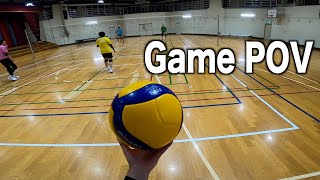 Volleyball GoPro Game POV [upl. by Eelam]