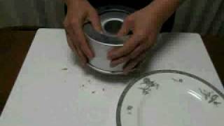 How to remove the chiffon cake from the pan [upl. by Nikolia]