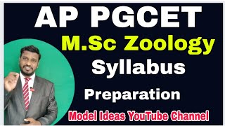 AP PGCET MSc Zoology Syllabus APPGCET CPGET Zoology PG MSc Zoology Syllabus Model Ideas [upl. by Georges482]