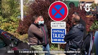 A la Centrale de Saint JulienenGenevois lincompréhension des chauffeurs de taxi [upl. by Annoit39]