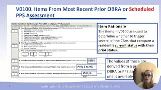 MDS30 Section V Care Area Assessment Summary CAAs [upl. by Offen858]