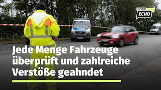 Kontrolltag in der Oberpfalz Im Einsatz mit Polizei und Zoll auf der A6 an der tschechischen Grenze [upl. by Nuy949]