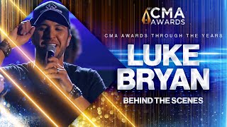 Luke Bryan Behind the Scenes at the CMA Awards  CMA Awards 2013 [upl. by Herrod]