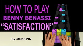 HOW TO PLAY BENNY BENASSI  SATISFACTION DRUM PADS 24 BY MOSKVIN [upl. by Eelnodnarb]