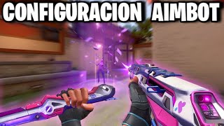 MEJOR CONFIGURACION VALORANT CONSOLE AIMBOT FREE AIM SETTINGS 2024 [upl. by Baggett]