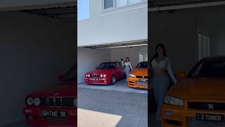 spare tyre install on the e30 bmw e30 mtech2 m3 r34 fastandfurious skyline paulwalker supra [upl. by Maury]