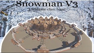 How to build the Ultimate Rust Clan Base Snowman V3 [upl. by Bartholomeus]