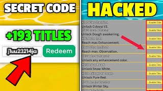 How To Get EVERY Title In Blox Fruits 193 Titles [upl. by Rakabuba964]