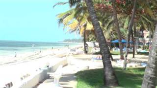 The Beach at Sun n Sand Hotel Kikambala Kenya Sept 09 [upl. by Vladamir]