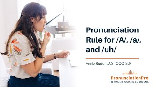 Pronunciation Rule For A a and uh [upl. by Nylirret]