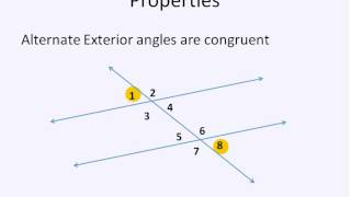 Parallel Lines and Transversals Simplifying Math [upl. by Kaylil525]