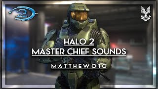 Halo 2  Master Chief Sounds [upl. by Dnalrag]