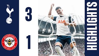 TOTTENHAM HOTSPUR 31 BRENTFORD  PREMIER LEAGUE HIGHLIGHTS  SOLANKE SCORES FIRST SPURS GOAL [upl. by Nerta]