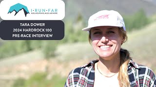 Tara Dower Pre2024 Hardrock 100 Interview [upl. by Shinberg]