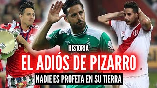 CLAUDIO PIZARRO su historia 🫡 LA LEYENDA QUE NUNCA BRILLÓ CON PERÚ 🔥 [upl. by Edualc]