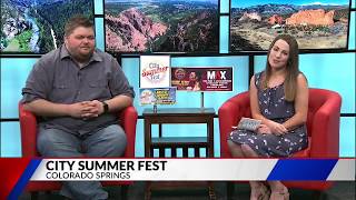 City Summer Fest On FOX21 News  Maddie Kirker [upl. by Dlopoel]