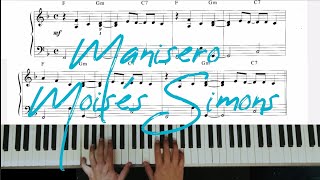 El Manisero  Moisés Simons Piano Partitura Gratis Pdf [upl. by Elvera]