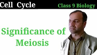 Significance of Meiosis  Cell cycle  Cell Division  Meiosis [upl. by Mcleroy]