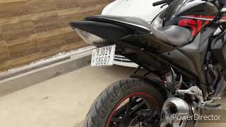 GIXXER SF MODIFIED  FENDER ELIMINATOR GIXXER [upl. by Einuj]