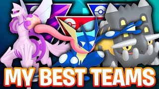 MY BEST 3 TEAMS FOR EACH LEAGUE IN POKEMON GO SEASON 17 FT LILY  GO BATTLE LEAGUE [upl. by Oriana]